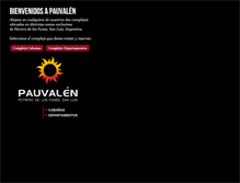 Tablet Screenshot of pauvalen.com.ar